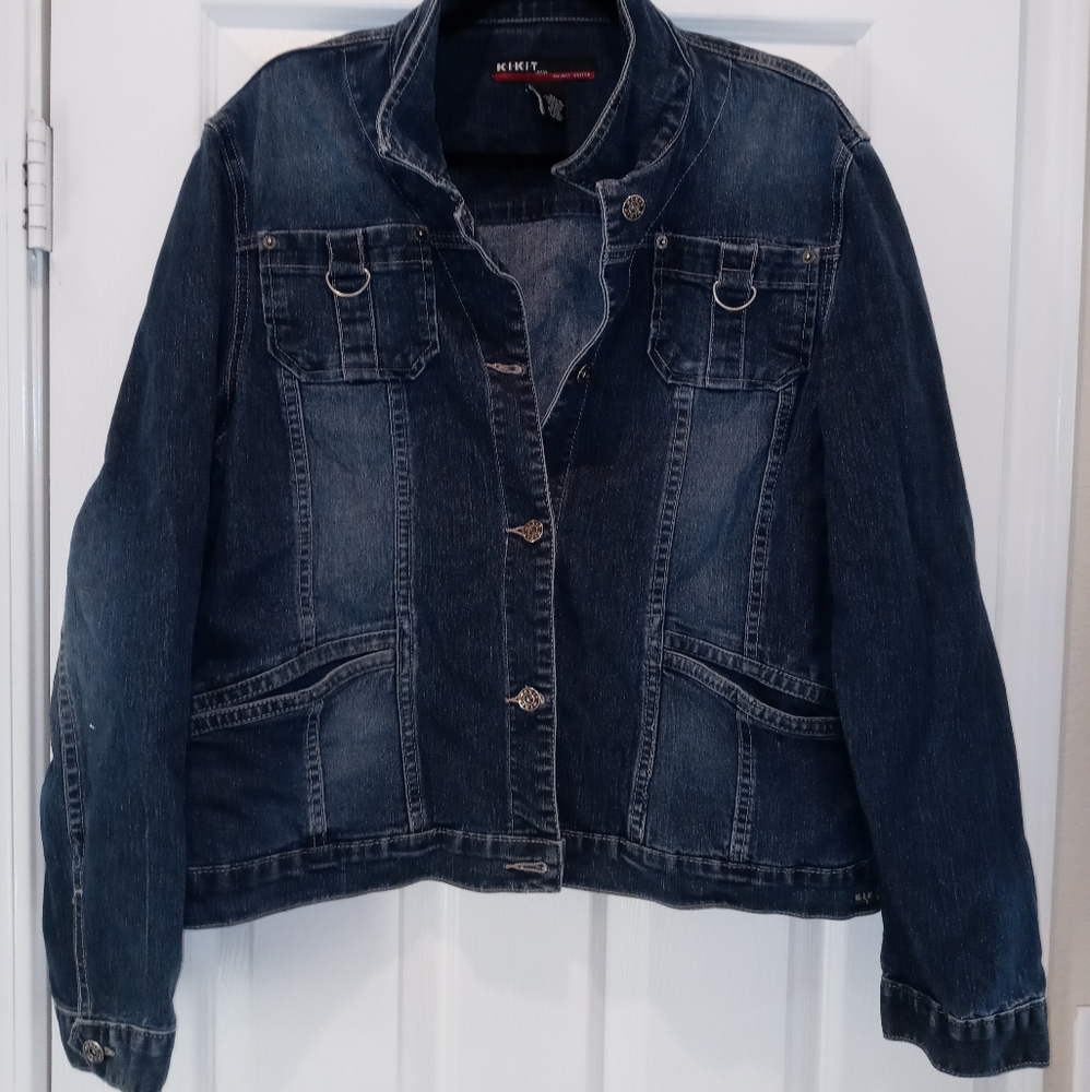Kikit Jeans Jacket XL Stretch Denim